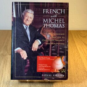 Michel Thomas French Language Course Deluxe Edition 8 CD Set Good Audio Program